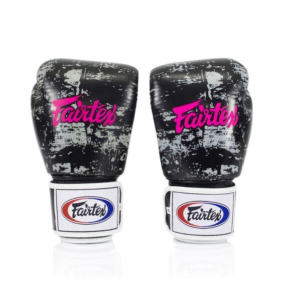 Boxing gloves Fairtex BGV1 Dark Cloud, Colour: Schwarz, OZ: 14oz, 2 image