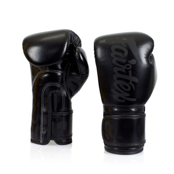 Boxing gloves Fairtex BGV14 Black is Black, Colour: Schwarz, OZ: 10oz, 2 image