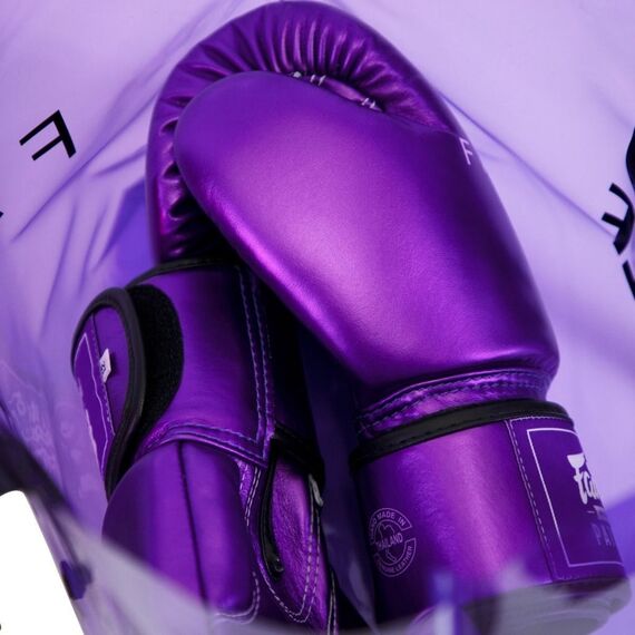 Boxing gloves Fairtex BGV22 Metallic, Colour: Violett, OZ: 10oz, 2 image