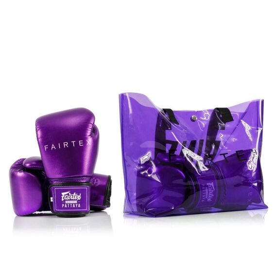 Boxing gloves Fairtex BGV22 Metallic, Colour: Violett, OZ: 10oz, 3 image