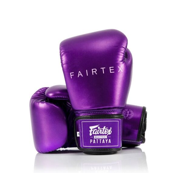 Boxing gloves Fairtex BGV22 Metallic, Colour: Violett, OZ: 12oz