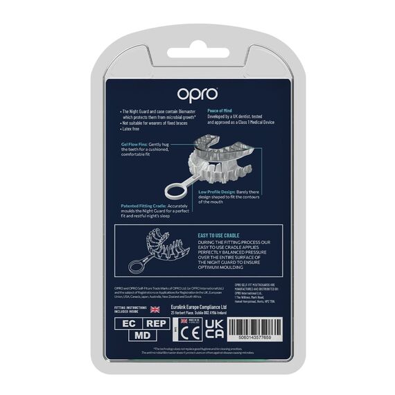 OPRO Night Guard, Size: One Size, Colour: Weiss, 5 image