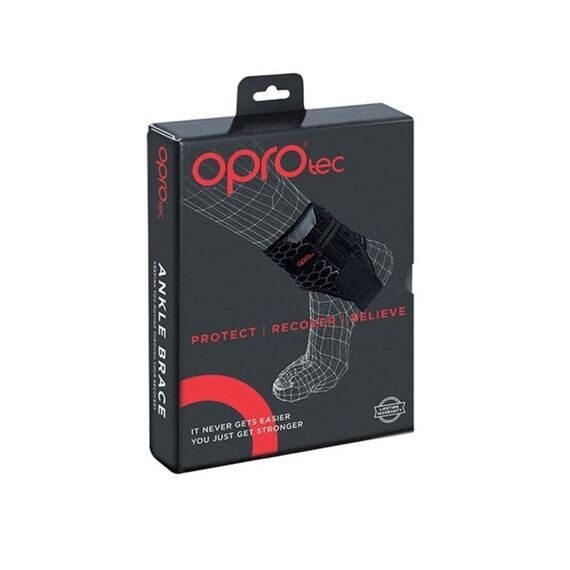OproTec Ankle Brace with Bilateral Stablilizer BLK-Small, Bekleidungsgrösse: S, Farbe: Schwarz, 6 image