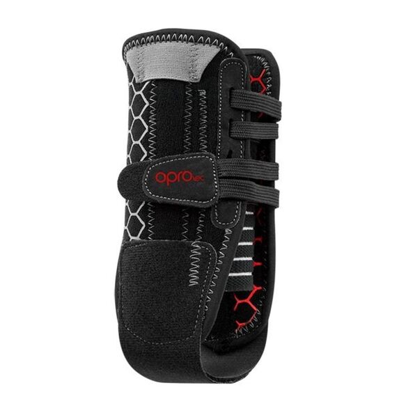 OproTec Ankle Brace with Bilateral Stablilizer BLK-XL, Taille: XL, Couleur: Noir, 2 image