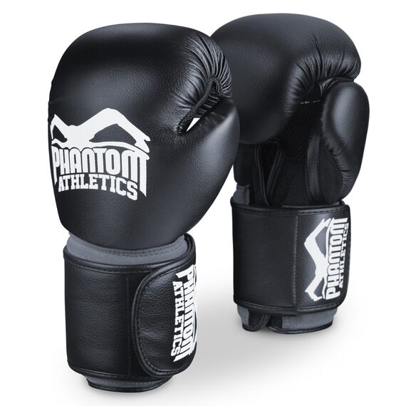 Boxhandschuhe Elite ATF, Farbe: Schwarz, OZ: 16oz