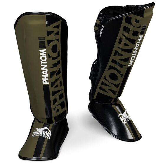 Shinguards APEX Striking, Size: L/XL, Colour: Khaki