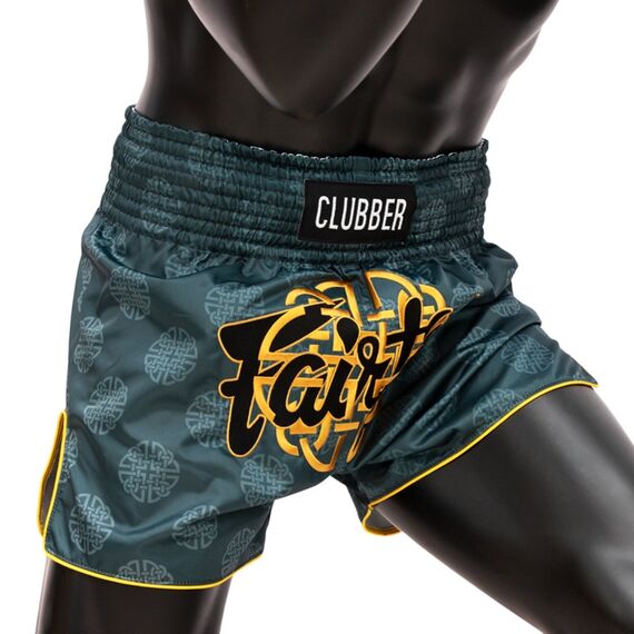 Muay Thai Shorts Fairtex Clubber, Size: L, Colour: Blue, 3 image