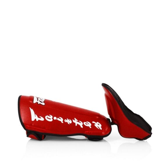 Shin guards Fairtex SP7 Twister Detachable, Size: S, Colour: Rot, 2 image