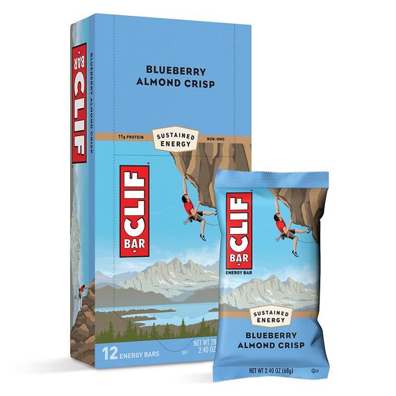 68g Clif Bar energy bar (set of 12) | Blueberry