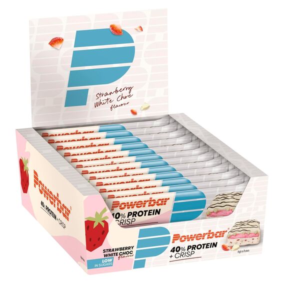 Proteinriegel 40% Crisp 40g PowerBar (Packung mit 12 Stück) |