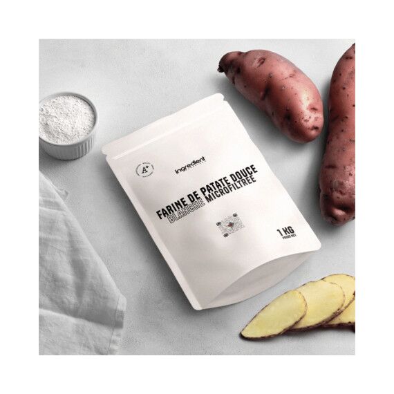 Microfiltered sweet potato flour 1kg Ingredient Superfood