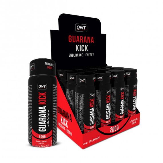 Guarana Kick 2000mg 80ml QNT (pack of 12) | Coffee
