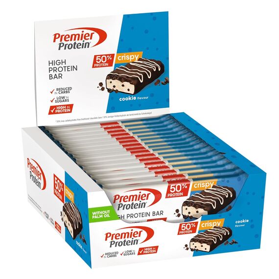 High Protein Bar 50% 40g Premier Protein (pack of 16) |