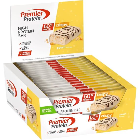 High Protein Bar 50% 40g Premier Protein (pack of 16) | Fishing