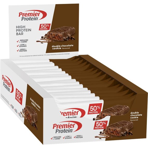 High Protein Bar 50% 40g Premier Protein (Packung mit 16 Stück) |
