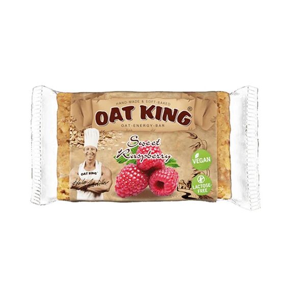 Oatmeal bar 95g Oat King (pack of 10) | Raspberry