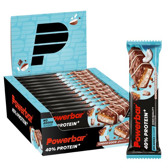 40% Crisp protein bar 40g PowerBar (pack of 12) | Coconut