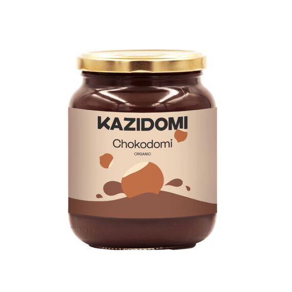 Pâte à tartiner chocolat noisettes bio 700g Kazidomi (lot de 6)
