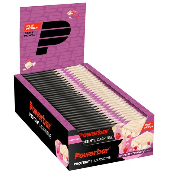 L-Carnitine Protein Bar 35g Raspberry PowerBar (pack of 30)