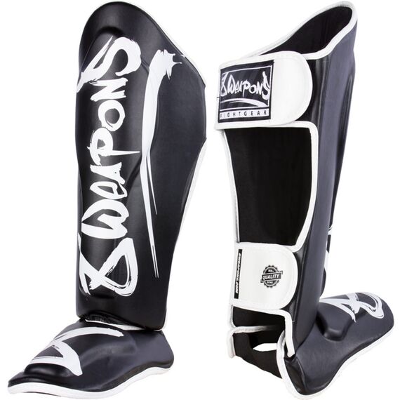 Shin Guards - Unlimited 2.0, Size: XL, Colour: Schwarz