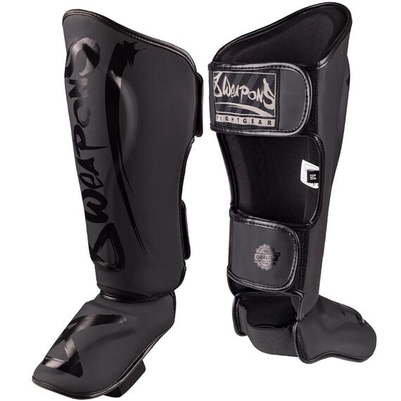 Shin Guards - Unlimited 2.0, Size: XL, Colour: Schwarz