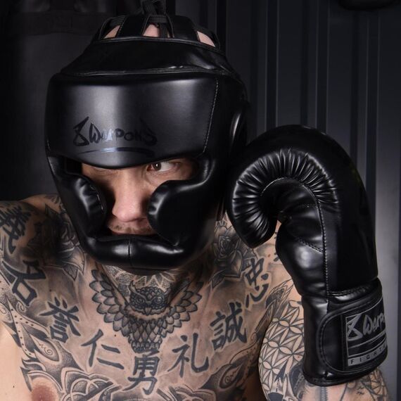 Head Guard - Unlimited black-matt S/M, Colour: Schwarz, Size: S-M, 4 image