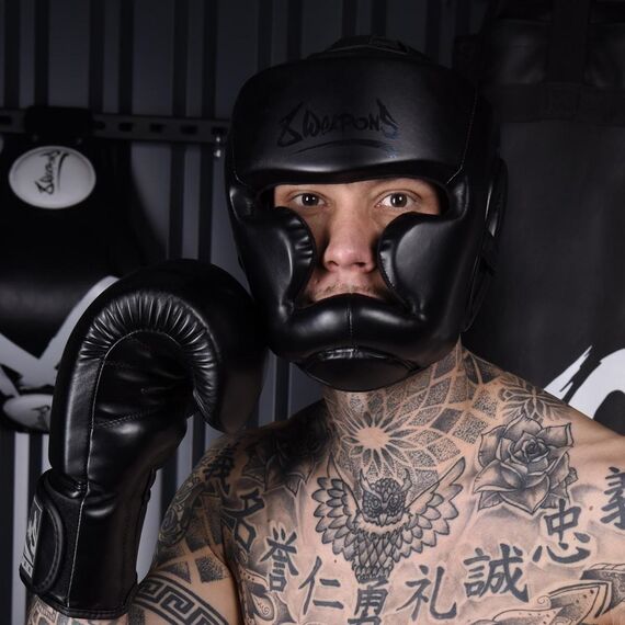Head Guard - Unlimited black-matt S/M, Colour: Schwarz, Size: S-M, 3 image