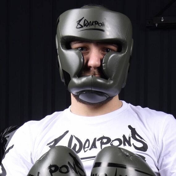 Boxehelme - Unlimited, Farbe: Khaki, Grösse : L-XL, 5 image
