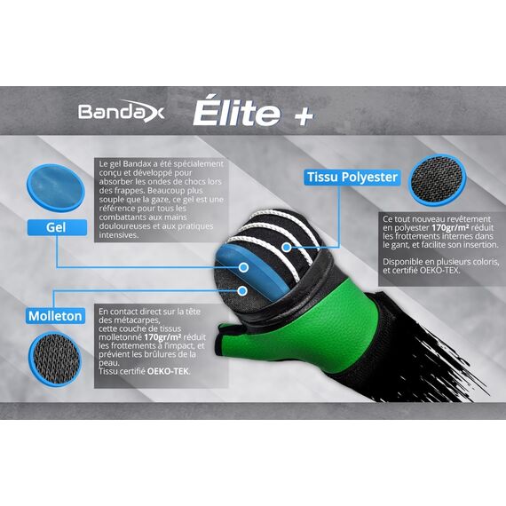 Bandax MMA, taille S, Colour: Schwarz, Size: S, 6 image