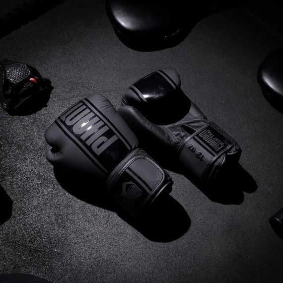 Boxhandschuhe MT-PRO - Blackout, Farbe: Schwarz, OZ: 12oz, 3 image