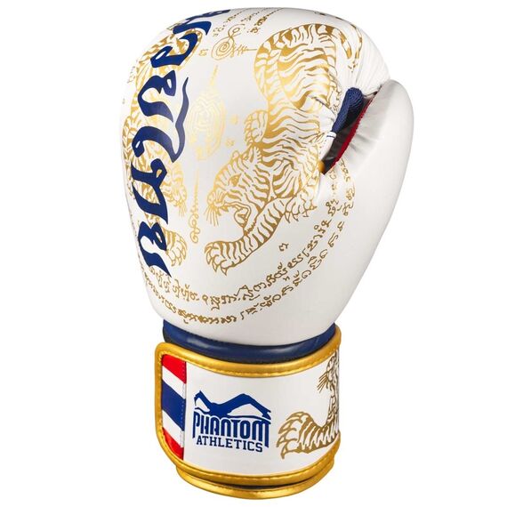 Boxing gloves Muay Thai - Limited Edition, Colour: Weiss, OZ: 16oz, 2 image