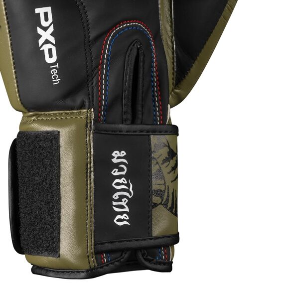 Gants de boxe Muay Thai, Couleur: Kaki, OZ: 10oz, 4 image