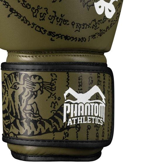 Gants de boxe Muay Thai, Couleur: Kaki, OZ: 10oz, 5 image