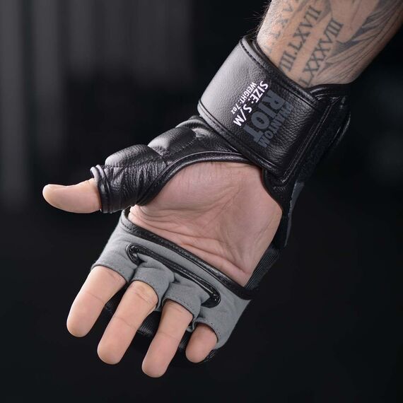MMA Sparring Gloves, Size: L/XL, Colour: Schwarz, 4 image