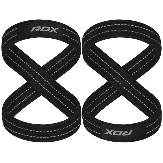 RDX Gym Lifting Cotton Straps, Size: L, Colour: Grey