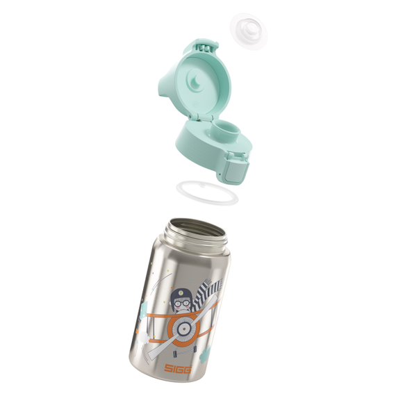 Isotherme Kinderflasche "Shield One Pilot" 0.5L SIGG, 2 image