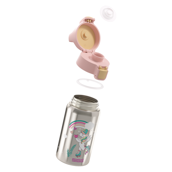 Gourde enfant isotherme "Shield One Uni Skate" 0.5L SIGG, 2 image