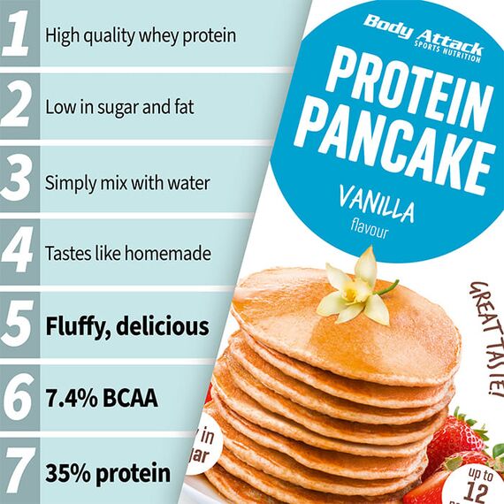 Protein Pancake 300g Body Attack, 2 image