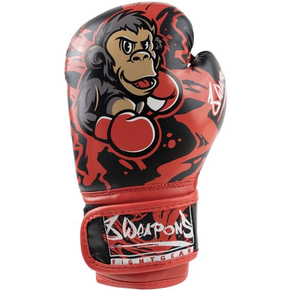 8 WEAPONS Kids Boxing Glove - Joe black-red 6 Oz, Colour: Rot, OZ: 6oz, 7 image