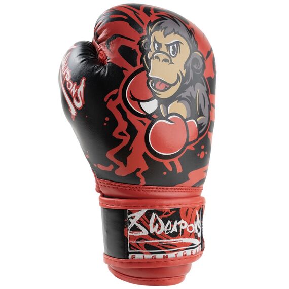 8 WEAPONS Kids Boxing Glove - Joe black-red 6 Oz, Colour: Rot, OZ: 6oz, 8 image