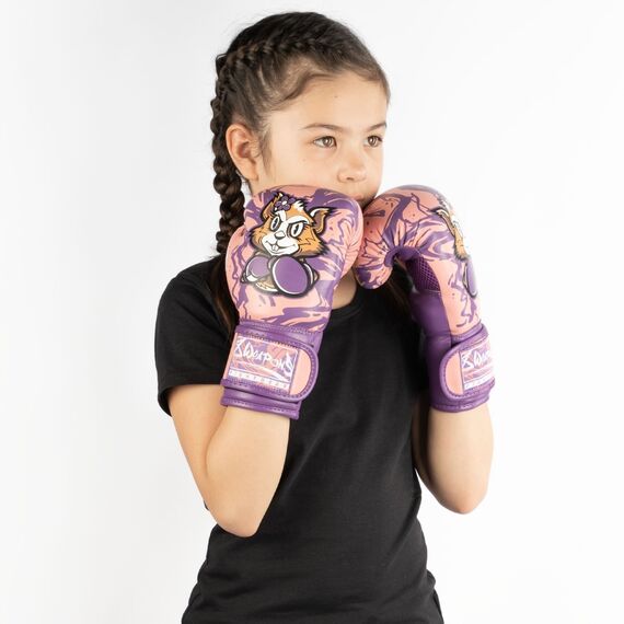 8 WEAPONS Kids Boxing Glove - Jenny pink 6 Oz, Colour: Rosa, OZ: 6oz, 6 image