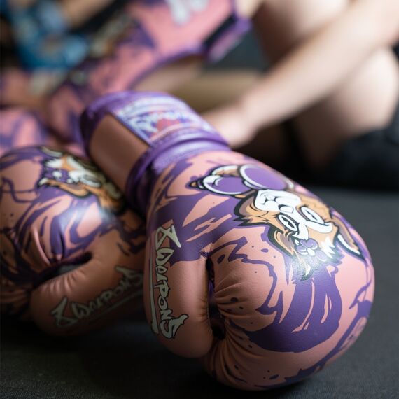 8 WEAPONS Kids Boxing Glove - Jenny pink 6 Oz, Colour: Rosa, OZ: 6oz, 7 image