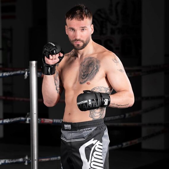 MMA Sparring Gloves APEX, Size: L/XL, Colour: Schwarz, 5 image