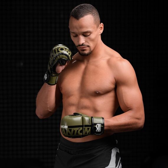MMA Sparring Gloves APEX, Size: S/M, Colour: Khaki, 2 image