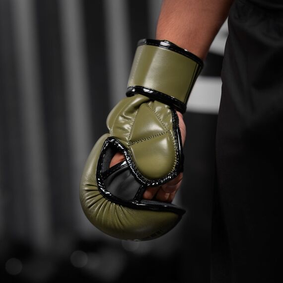 MMA Sparring Gloves APEX, Size: S/M, Colour: Khaki, 7 image