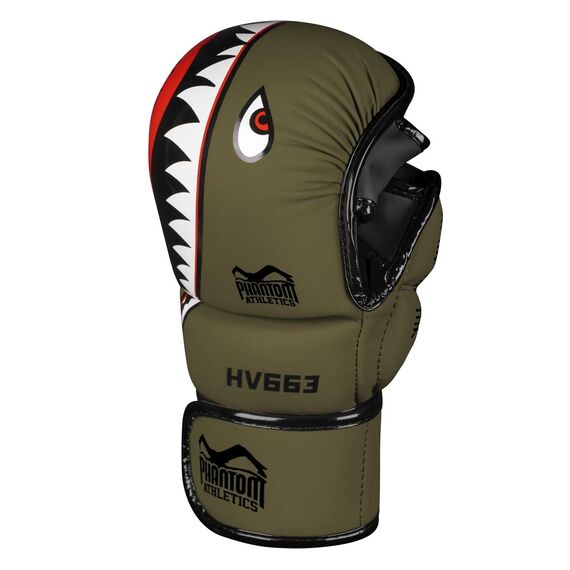 MMA Sparring Gloves, Size: S/M, Colour: Khaki, 2 image