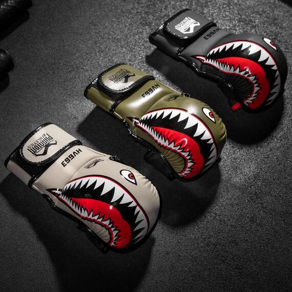 MMA Sparring Gloves, Size: S/M, Colour: Khaki, 4 image