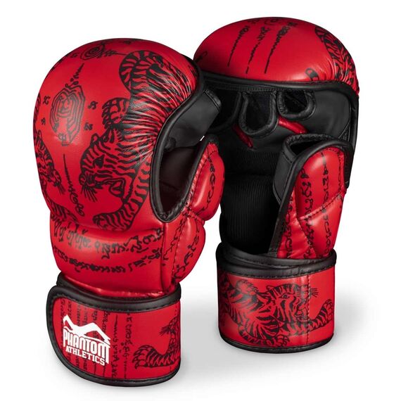 Muay Thai MMA sparring gloves, Size: S/M, Colour: Schwarz, 3 image