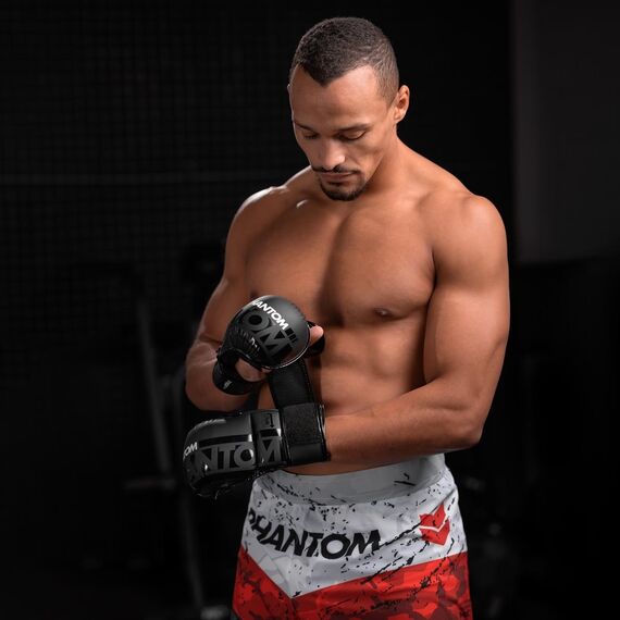 MMA  Sparring Gloves APEX, Taglia: L/XL, Colore: Grigio, 7 image
