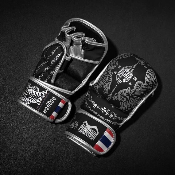 MMA Muay Thai Sparring-Handschuhe, Bekleidungsgrösse: S/M, Farbe: Schwarz, 4 image